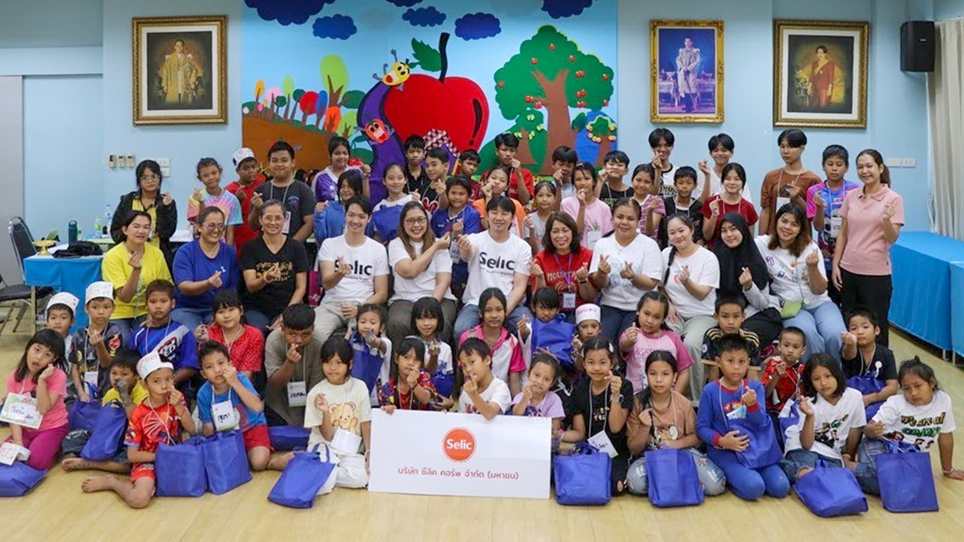 โครงการค่ายขบวนการ<span class='inline-block'>สร้างเด็กดี</span> <span class='inline-block'>ณ สถานรับเลี้ยงเด็ก</span> <span class='inline-block'>บ้านเด็กอ่อน</span><span class='inline-block'>เสือใหญ่</span>